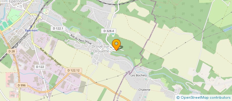 localisation de l'entreprise MADAME VINCIANE THUILIERE à DROUE-SUR-DROUETTE