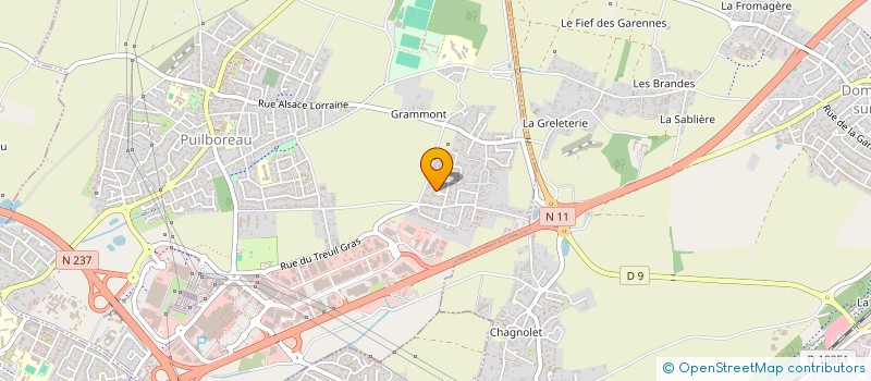 localisation de l'entreprise MADAME VINCIANE VIAL  PUILBOREAU