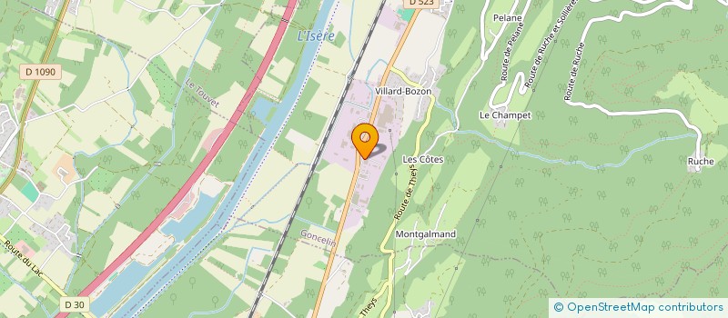 localisation de l'entreprise MADAME VINCIANE WULSTECKE  GONCELIN