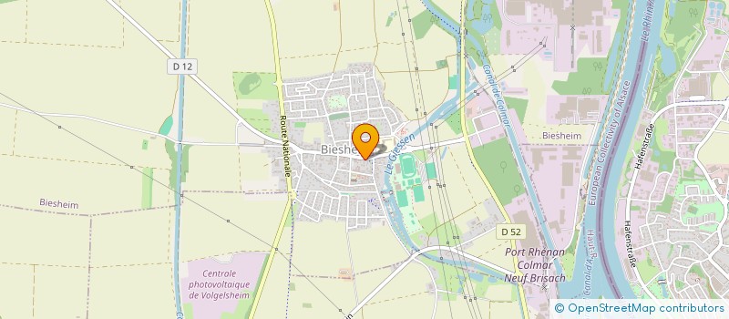 localisation de l'entreprise MADAME VIOLAINE BASCLE  ALGOLSHEIM