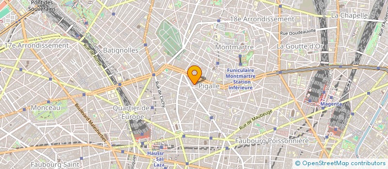 localisation de l'entreprise MADAME VIOLAINE BELKESSA à PARIS