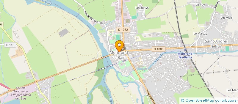localisation de l'entreprise MADAME VIOLAINE BERTHET à MONTROND-LES-BAINS