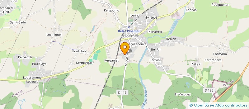 localisation de l'entreprise MADAME VIOLAINE BUET à PLOEMEL