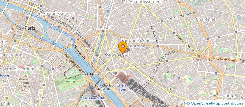 localisation de l'entreprise MADAME VIOLAINE CARRERE  PARIS