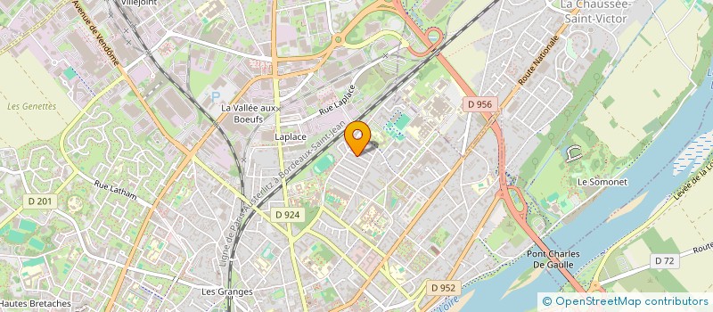 localisation de l'entreprise MADAME VIOLAINE CHAMPAIN  BLOIS