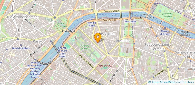 localisation de l'entreprise MADAME VIOLAINE CHAVY  PARIS