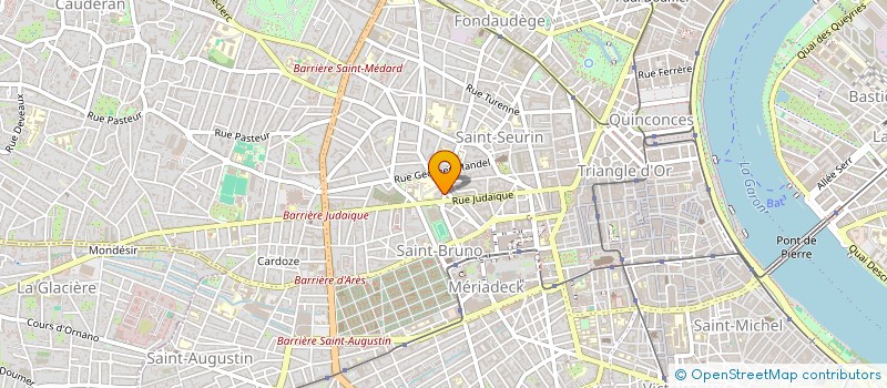 localisation de l'entreprise MADAME VIOLAINE CHENEL  BORDEAUX