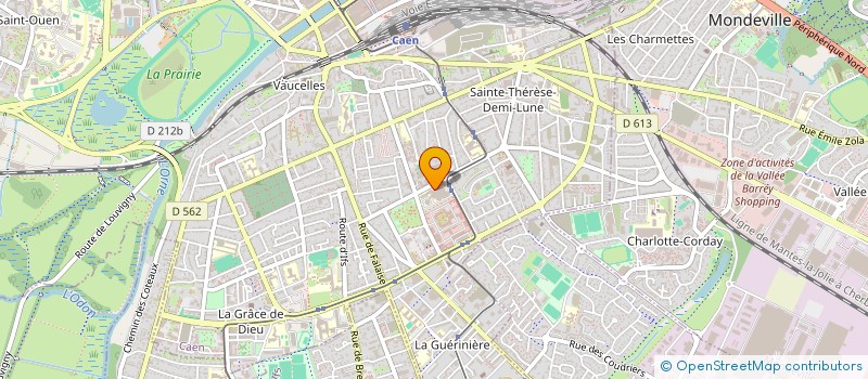 localisation de l'entreprise MADAME VIOLAINE D'ANS à CAEN