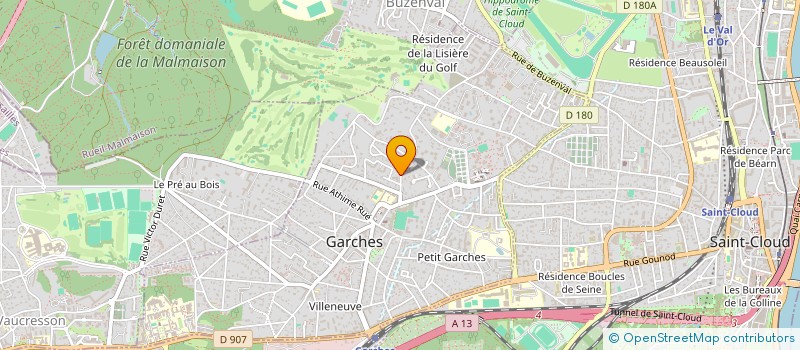 localisation de l'entreprise MADAME VIOLAINE DASSOT à GARCHES