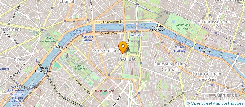 localisation de l'entreprise MADAME VIOLAINE DE BRUCHARD  PARIS