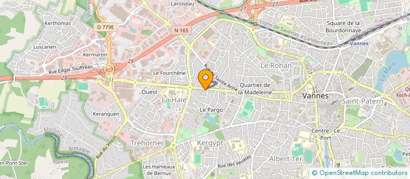 localisation de l'entreprise MADAME VIOLAINE DE DREUILLE à VANNES