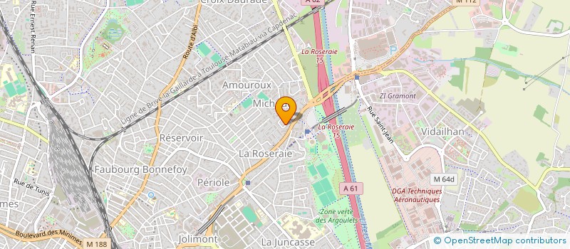 localisation de l'entreprise MADAME VIOLAINE DE TOURDONNET à TOULOUSE