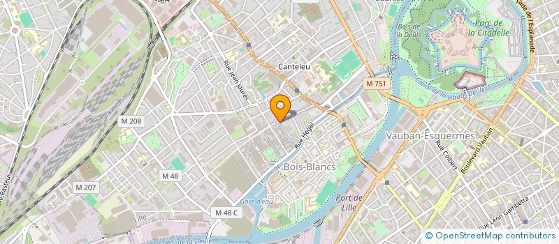 localisation de l'entreprise MADAME VIOLAINE DESPORTES  LILLE