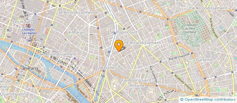 localisation de l'entreprise MADAME VIOLAINE DU BOUCHER  PARIS