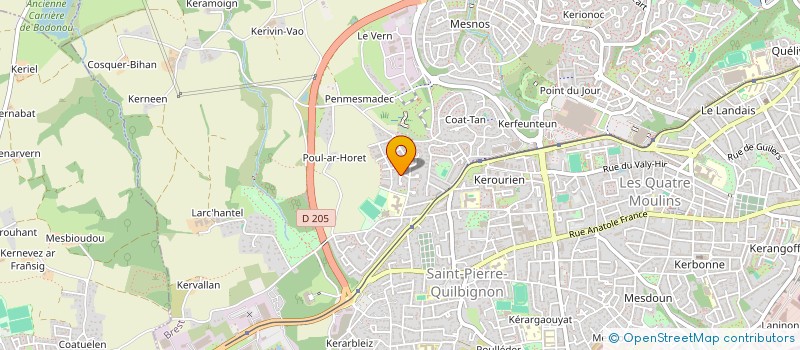 localisation de l'entreprise MADAME VIOLAINE ECOLAN à BREST