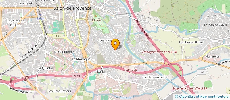 localisation de l'entreprise MADAME VIOLAINE FANO à SALON-DE-PROVENCE