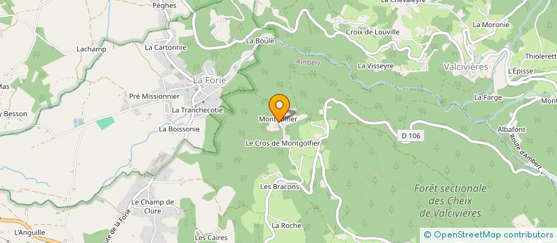 localisation de l'entreprise MADAME VIOLAINE FERNANDEZ  AMBERT