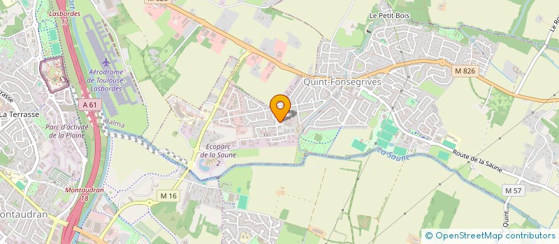 localisation de l'entreprise MADAME VIOLAINE GARCIA  QUINT-FONSEGRIVES