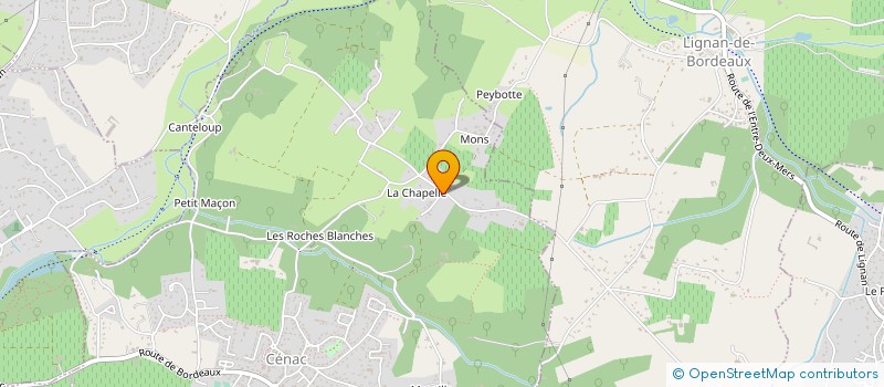 localisation de l'entreprise MADAME VIOLAINE GIRARD à CENAC