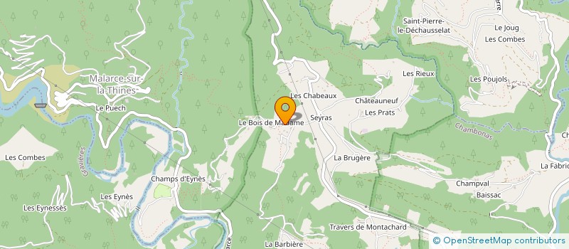 localisation de l'entreprise MADAME VIOLAINE GIRE  LES SALELLES