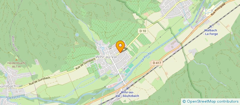 localisation de l'entreprise MADAME VIOLAINE GUELLERIN  WIHR-AU-VAL