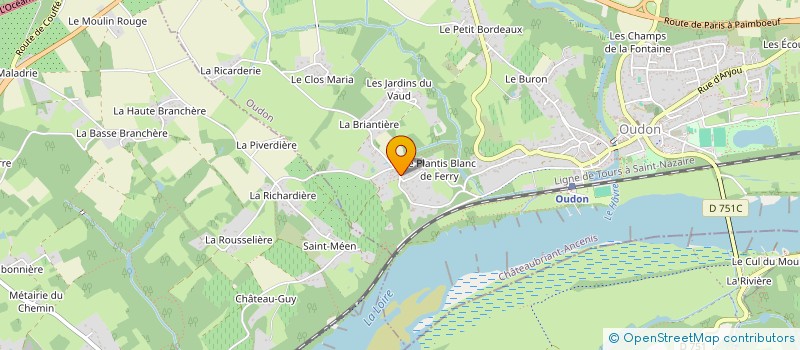 localisation de l'entreprise MADAME VIOLAINE HULLEIN à OUDON