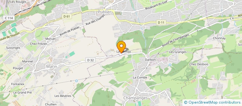 localisation de l'entreprise MADAME VIOLAINE IWANON  PUBLIER