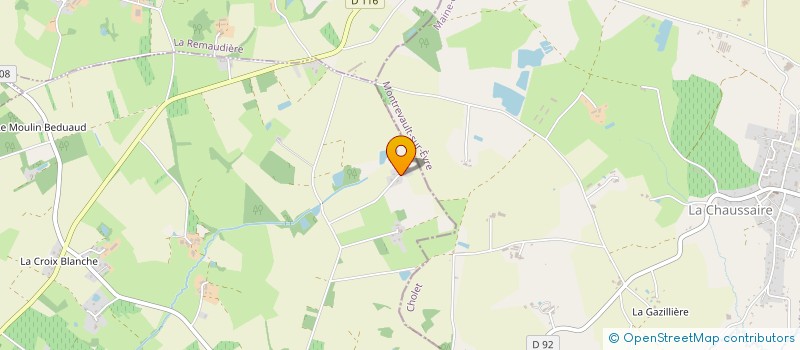 localisation de l'entreprise MADAME VIOLAINE JARRY  LA REGRIPPIERE