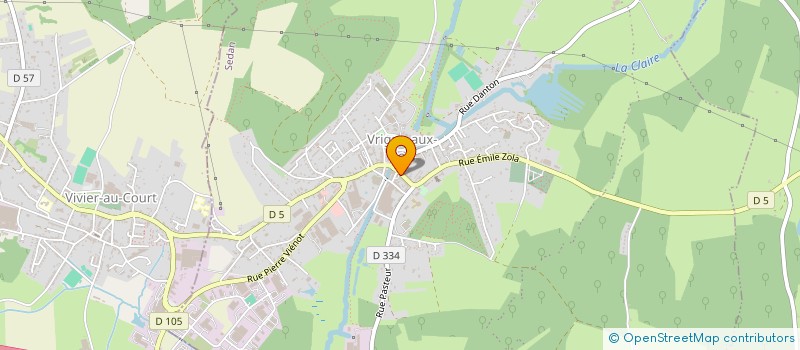 localisation de l'entreprise MADAME VIOLAINE JEANNINE HERPIN  VILLERS-SEMEUSE