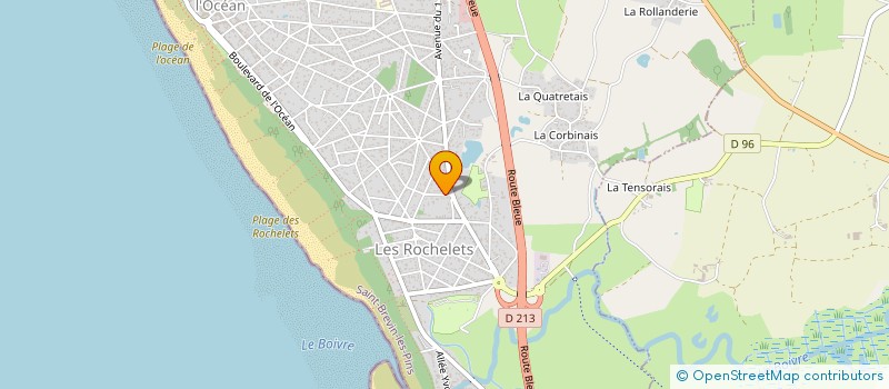localisation de l'entreprise MADAME VIOLAINE JOUFFRIT à SAINT-BREVIN-LES-PINS