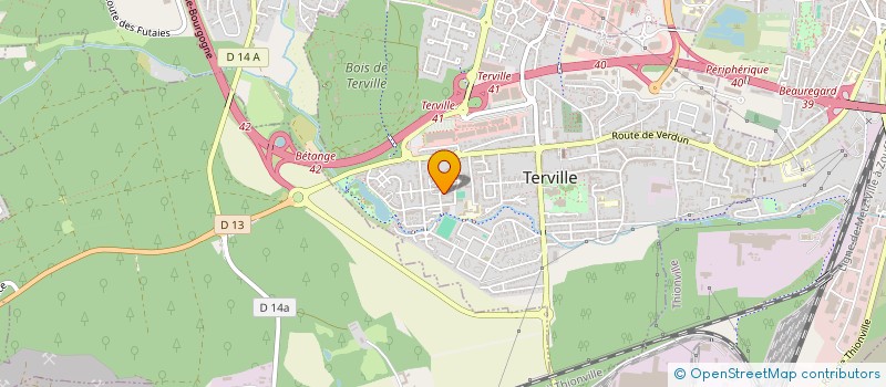 localisation de l'entreprise MADAME VIOLAINE KOZIURA à TERVILLE