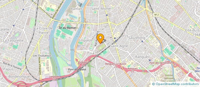 localisation de l'entreprise MADAME VIOLAINE LAFON à TOULOUSE