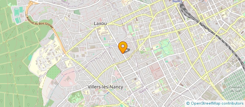 localisation de l'entreprise MADAME VIOLAINE LAGARRIGUE  LAXOU