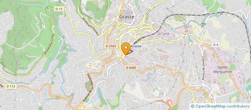 localisation de l'entreprise MADAME VIOLAINE LE LABOURIER  GRASSE