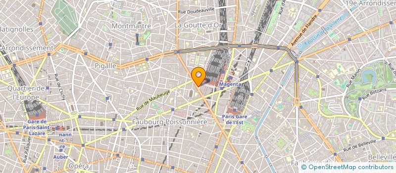 localisation de l'entreprise MADAME VIOLAINE LE PELLETIER DE GLATIGNY  PARIS