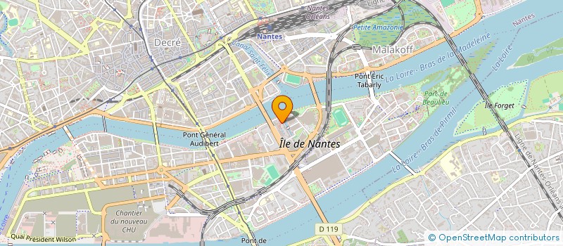 localisation de l'entreprise MADAME VIOLAINE LE ROUX à NANTES