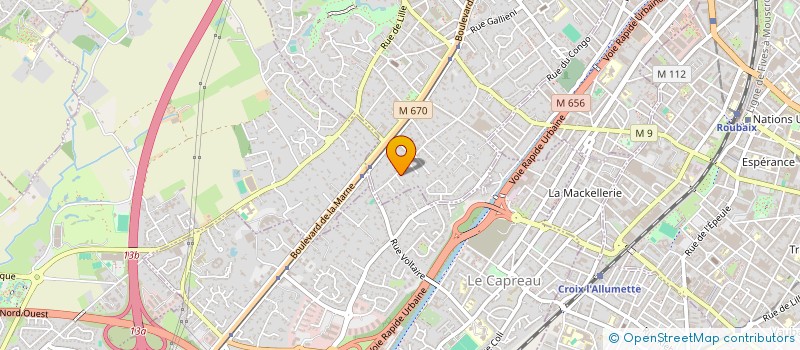 localisation de l'entreprise MADAME VIOLAINE LEMAIRE  MOUVAUX