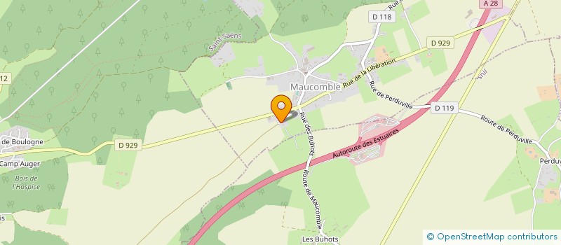 localisation de l'entreprise MADAME VIOLAINE LEROY  MAUCOMBLE