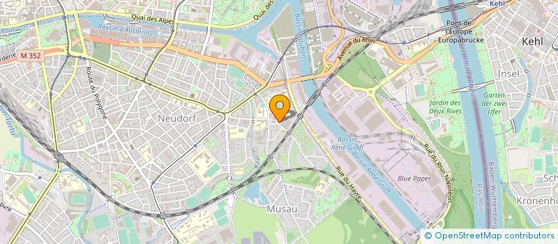 localisation de l'entreprise MADAME VIOLAINE LINGELSER à STRASBOURG