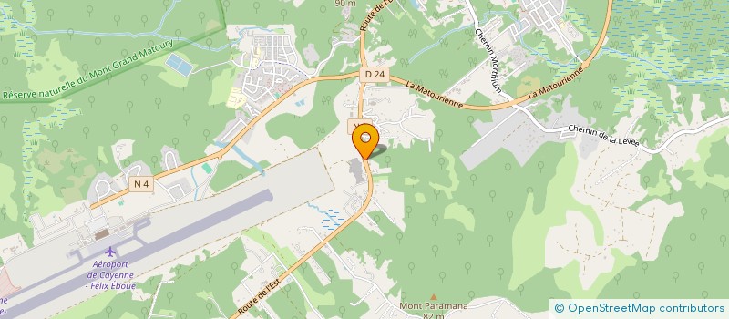 localisation de l'entreprise MADAME VIOLAINE MARTIAL  MATOURY