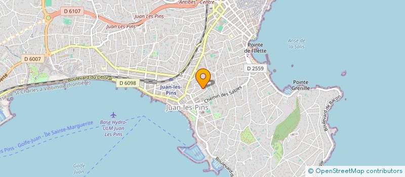localisation de l'entreprise MADAME VIOLAINE MERIENNE à ANTIBES