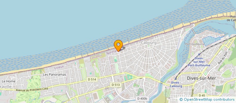 localisation de l'entreprise MADAME VIOLAINE MICHEA  CABOURG