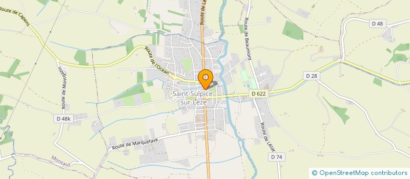 localisation de l'entreprise MADAME VIOLAINE MORABITO à SAINT-SULPICE-SUR-LEZE