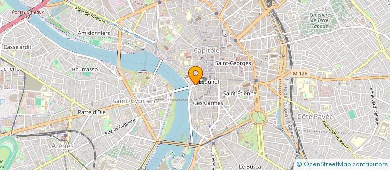 localisation de l'entreprise MADAME VIOLAINE PONROUCH  TOULOUSE