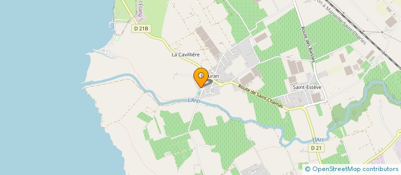 localisation de l'entreprise MADAME VIOLAINE RACCA à BERRE-L'ETANG