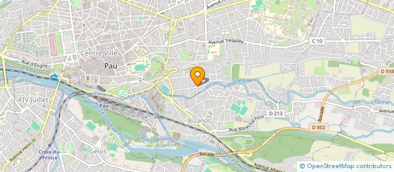 localisation de l'entreprise MADAME VIOLAINE ROUCH à PAU