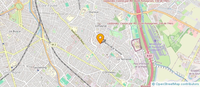 localisation de l'entreprise MADAME VIOLAINE SALOME à TOULOUSE