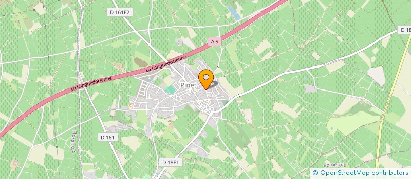 localisation de l'entreprise MADAME VIOLAINE SIRE  ADISSAN