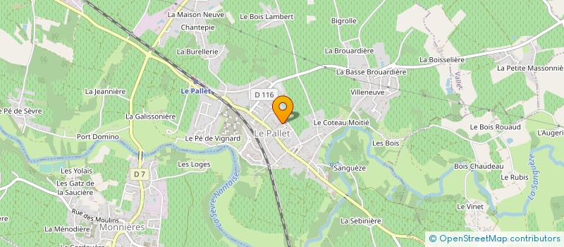 localisation de l'entreprise MADAME VIOLAINE TERRIEN  SAINT-SEBASTIEN-SUR-LOIRE