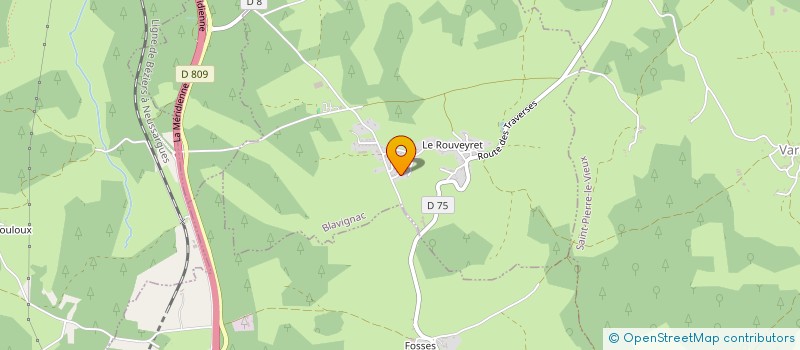 localisation de l'entreprise MADAME VIOLAINE TONDUT  BLAVIGNAC